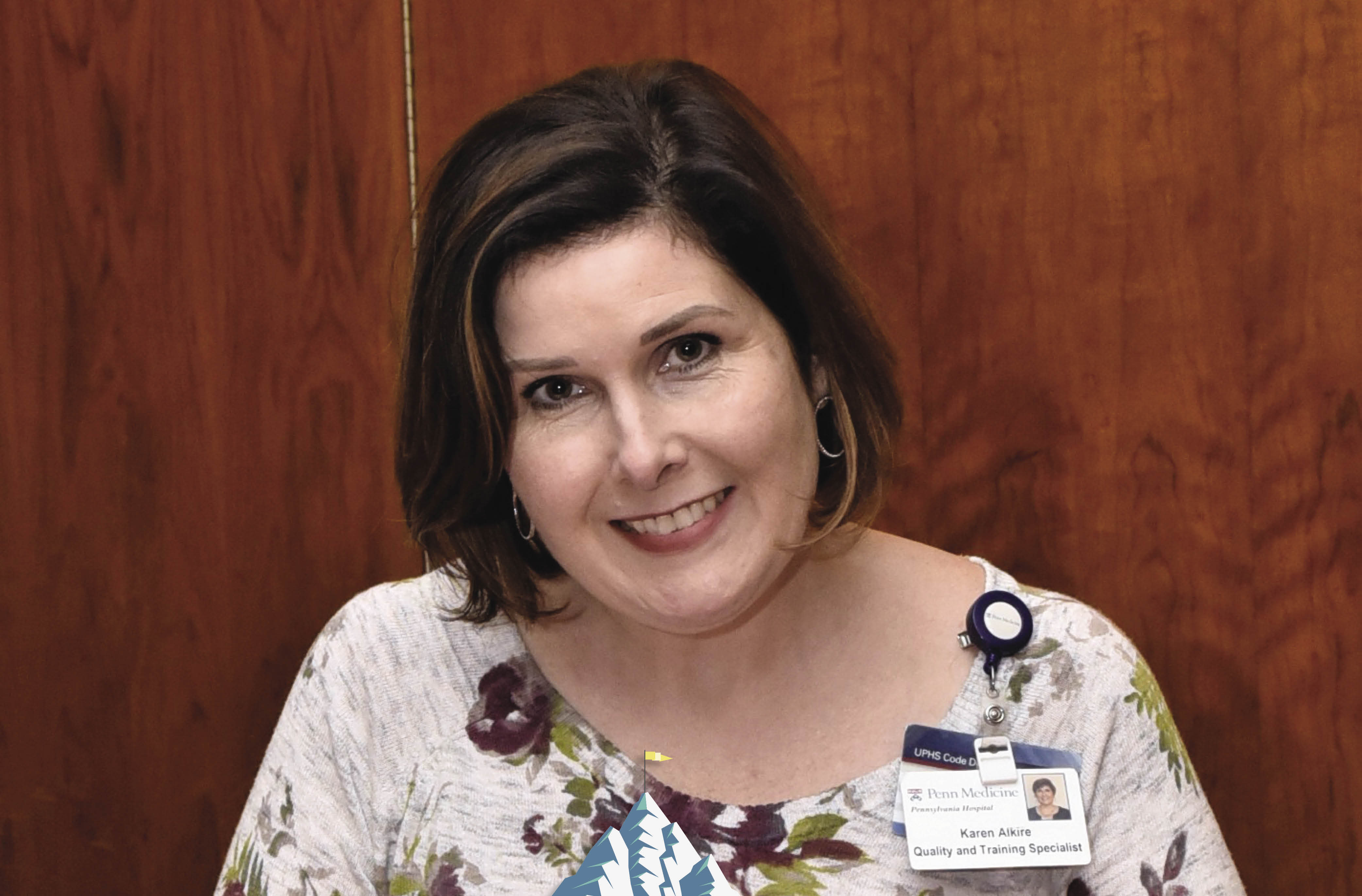 Karen Alkire, Chair of Pennsylvania Hospital's DEI Education Workgroup